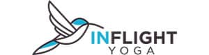 In Flight Yoga Domain for Sale Logo