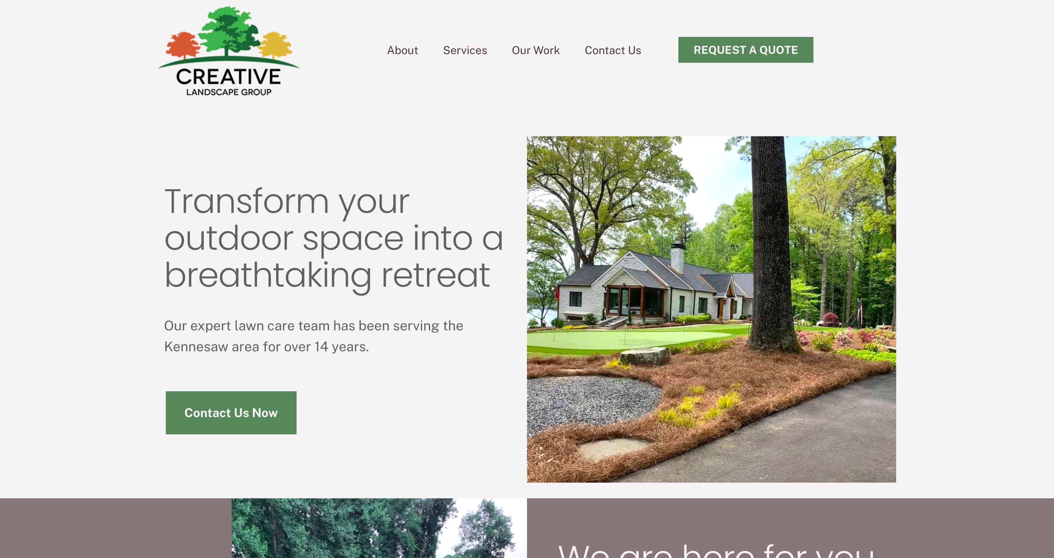 Creative Landscaping Home Short